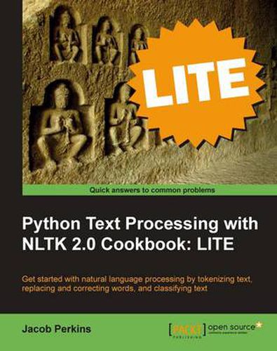 Cover image for Python Text Processing with NLTK 2.0 Cookbook: LITE