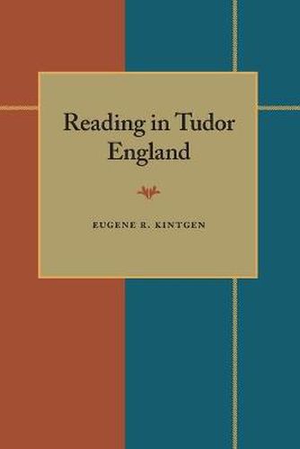 Cover image for Reading in Tudor England