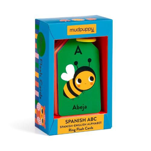 Spanish-English ABC Ring Flash Cards