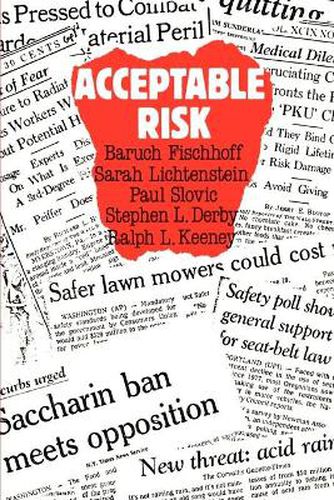 Cover image for Acceptable Risk
