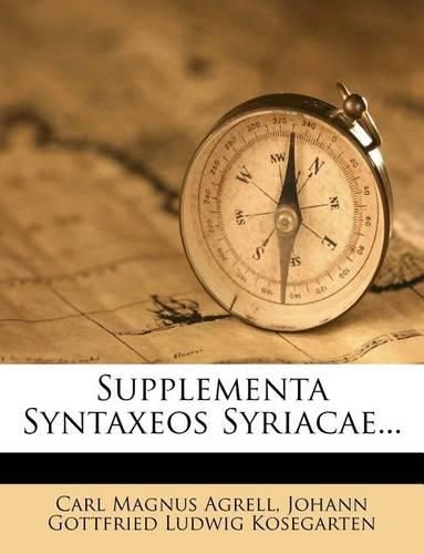 Cover image for Supplementa Syntaxeos Syriacae...