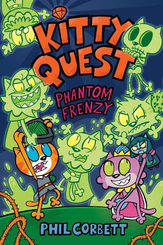 Cover image for Kitty Quest: Phantom Frenzy: A Graphic Novel