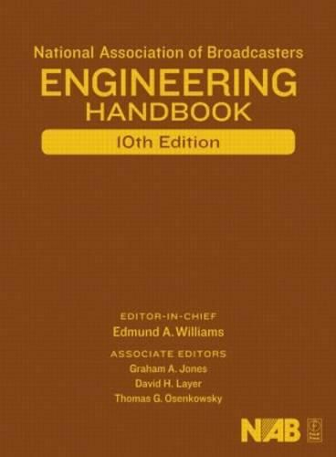 Cover image for National Association of Broadcasters Engineering Handbook