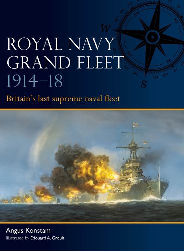 Cover image for Royal Navy Grand Fleet 1914-18