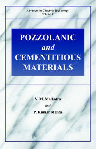 Cover image for Pozzolanic and Cementitious Materials