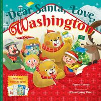Cover image for Dear Santa, Love, Washington: An Evergreen State Christmas Celebration-With Real Letters!