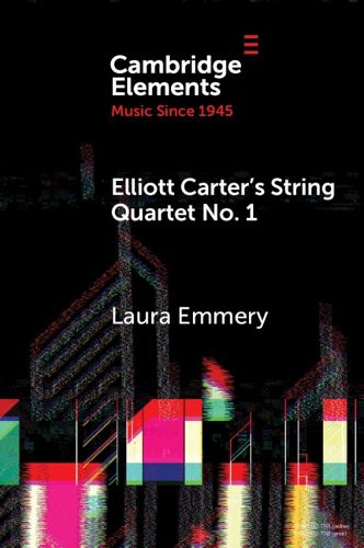 Cover image for Elliott Carter's String Quartet No. 1