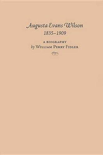 Augusta Evans Wilson, 1835-1909