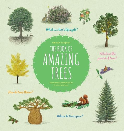 Cover image for The Book of Amazing Trees