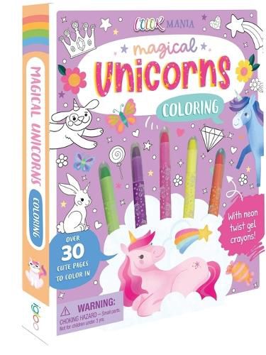 Cover image for Magical Unicorns Coloring