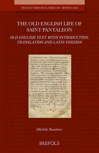 Cover image for The Old English Life of Saint Pantaleon