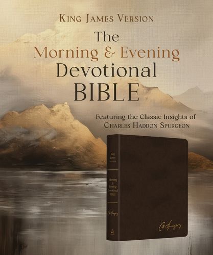 Cover image for Charles Spurgeon's Morning & Evening Devotional Bible KJV [Men's Cover]