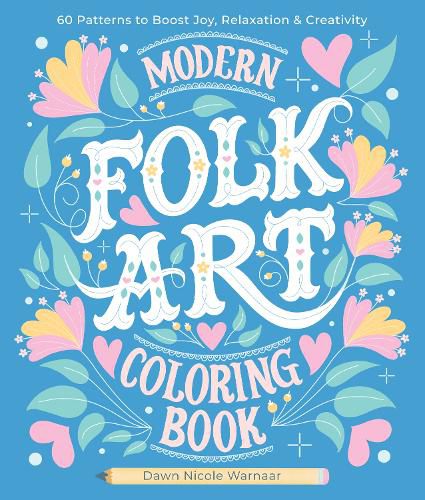 Cover image for Modern Folk Art Coloring Book