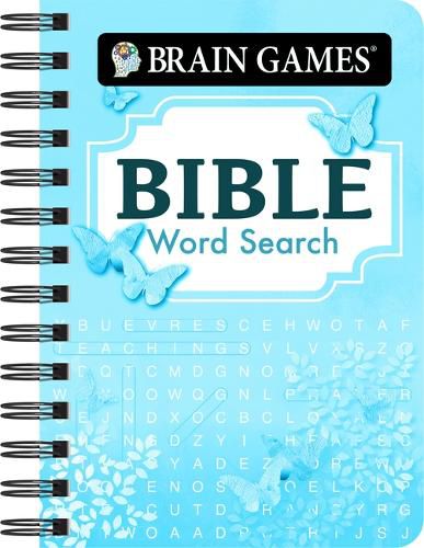 Cover image for Brain Games - To Go - Bible Word Search (Blue)