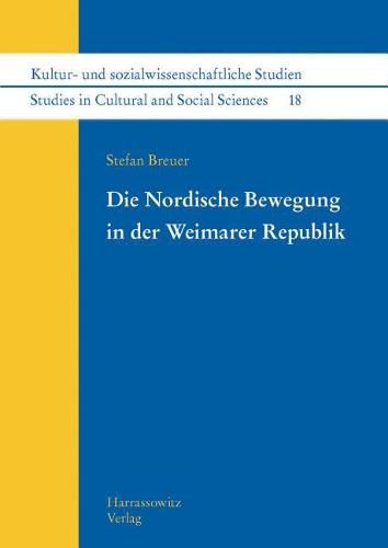 Cover image for Die Nordische Bewegung in Der Weimarer Republik