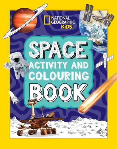 Cover image for Space Activity and Colouring Book