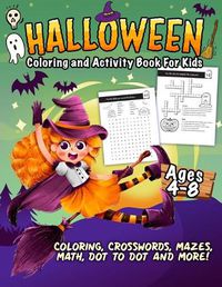 Cover image for Coloring and Activity Book - Halloween Edition