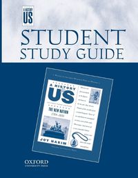 Cover image for The New Nation Middle/High School Student Study Guide, a History of Us: Student Study Guide Pairs with a History of Us: Book Four