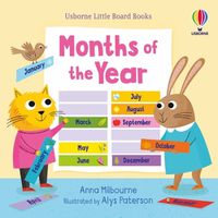 Cover image for Little Board Books Months of the Year