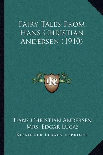 Cover image for Fairy Tales from Hans Christian Andersen (1910)