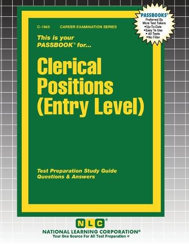 Cover image for Clerical Positions (Entry Level)