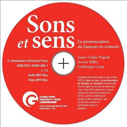 DVD Pour Sons Et Sens: La Prononciation Du Francais En Contexte