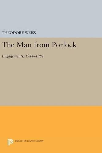 Cover image for The Man from Porlock: Engagements, 1944-1981