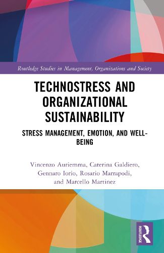 Cover image for Technostress and Organizational Sustainability