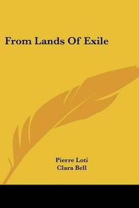 Cover image for From Lands of Exile