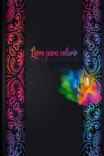Cover image for Livro para colorir Mandala para adultos