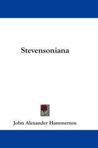 Cover image for Stevensoniana