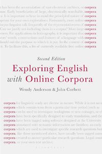 Cover image for Exploring English with Online Corpora