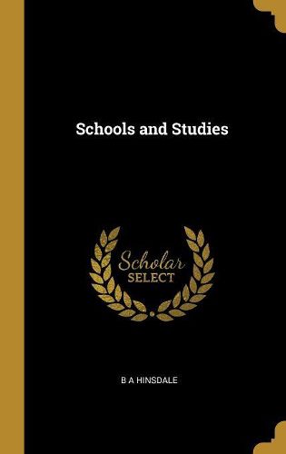 Cover image for Schools and Studies