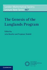 Cover image for The Genesis of the Langlands Program