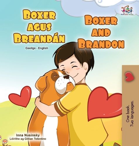Cover image for Boxer and Brandon (Irish English Bilingual Children's Book)