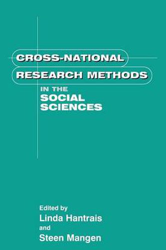 Cover image for Cross National Research Methods in the Social Sciences