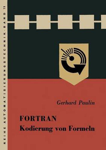 Cover image for Fortran, Kodierung Von Formeln