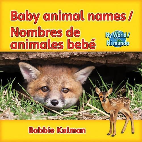 Cover image for Baby Animal Names/Nombres de Animales Bebe