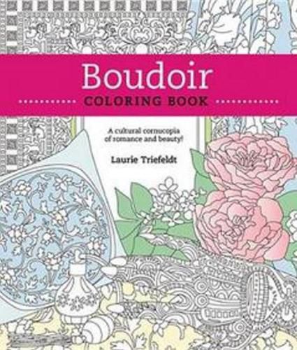 Cover image for Boudoir Coloring Book: A Cultural Cornucopia of Romance and Beauty