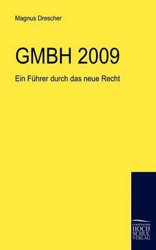 Cover image for Gmbh 2009