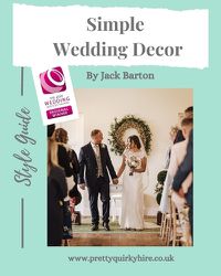 Cover image for Simple Wedding Decor