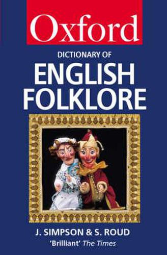 Cover image for A Dictionary of English Folklore