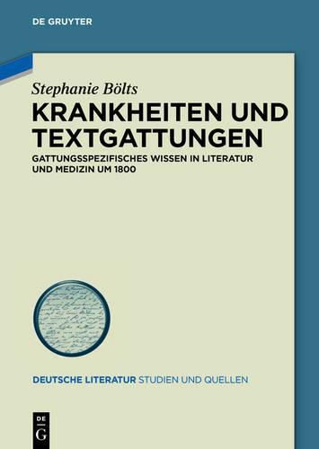 Cover image for Krankheiten und Textgattungen