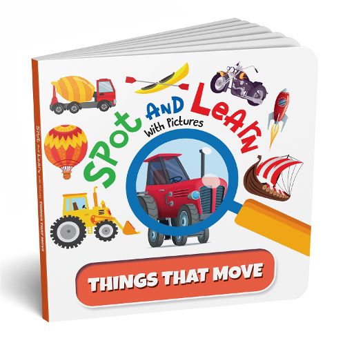 Cover image for Spot and Learn with Pictures: Things that Move
