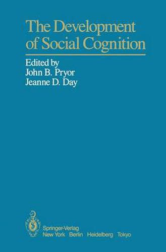 Cover image for The Development of Social Cognition