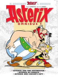 Cover image for Asterix: Asterix Omnibus 7: Asterix and The Soothsayer, Asterix in Corsica, Asterix and Caesar's Gift