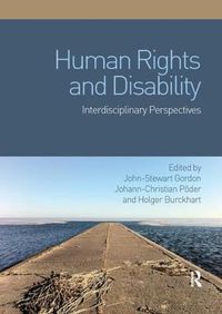 Cover image for Human Rights and Disability: Interdisciplinary Perspectives