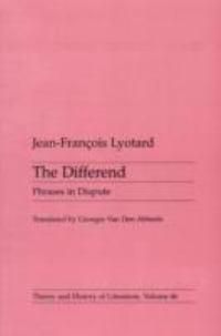 Cover image for Differend: Phrases in Dispute