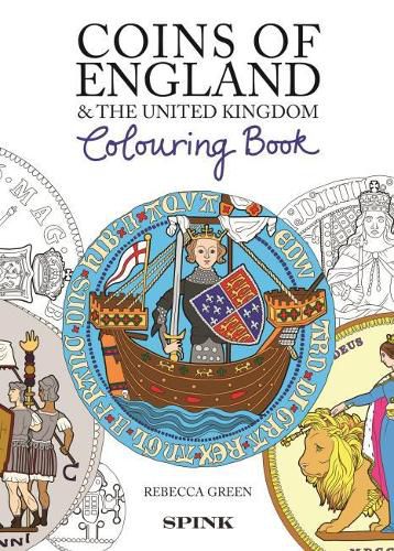 Cover image for Coins of England Colouring Book