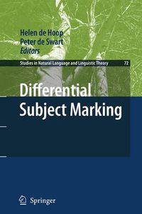 Cover image for Differential Subject Marking